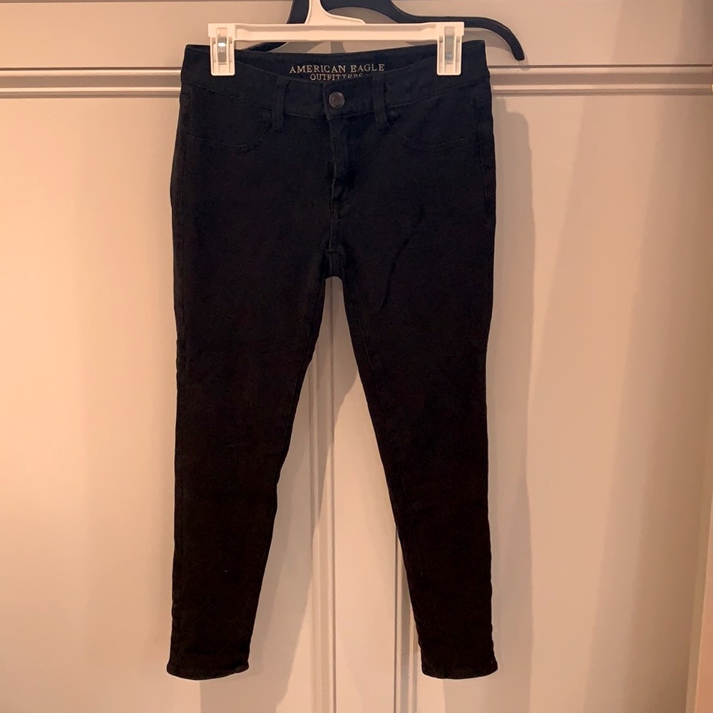 American Eagle Black Jeggings